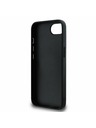 Guess Guess PU Grained 4G Metal Logo Zadní Kryt pro iPhone 16e Black