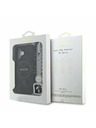 Guess Guess PU Leather 4G Colored Ring Strap MagSafe Zadní Kryt pro iPhone 16 Black