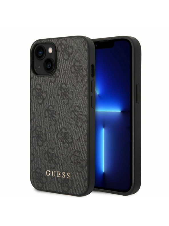 Guess Guess 4G Zadní Kryt pro iPhone 14 Brown