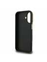 Guess Guess PU Grained 4G Logo Stand Camera Frame Zadní Kryt pro iPhone 16 Black