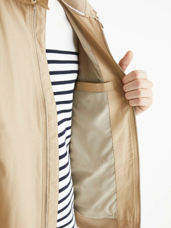 Celio Béžová pánská bunda Celio Bucoton1