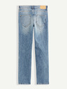 Celio Světle modré pánské straight fit džíny Celio C5