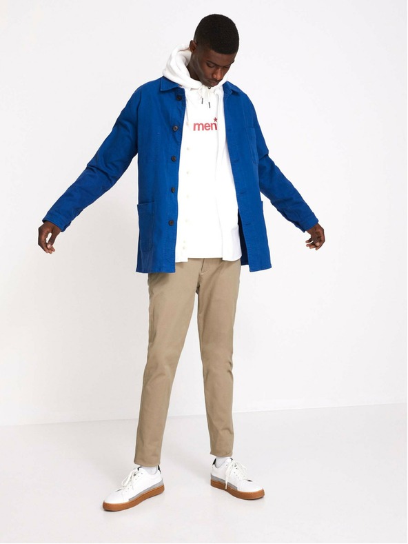 Celio Modrá pánská lehká bunda s kapsami Celio Muse