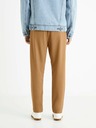 Celio Hnědé pánské kalhoty Celio 24H Bocal