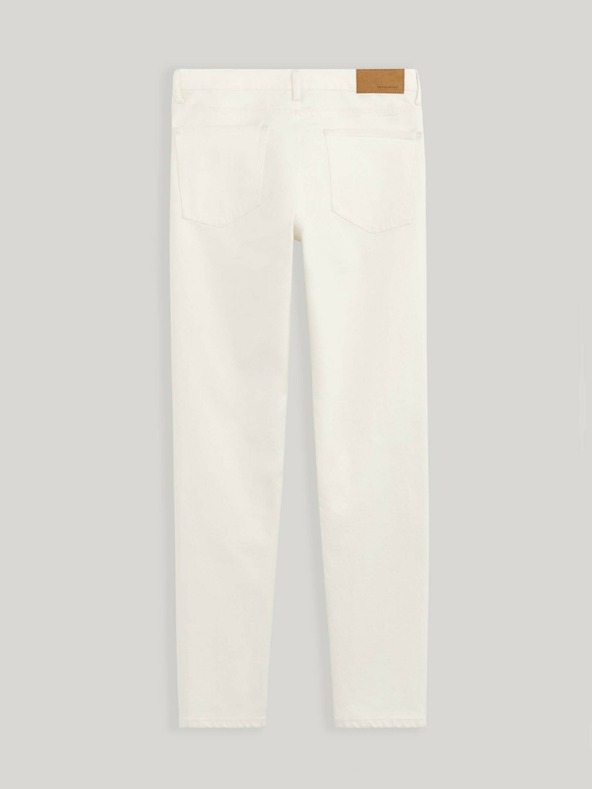 Celio Krémové pánské slim fit džíny Celio Coslim4
