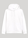Celio Bílá mikina na zip Celio Vethree