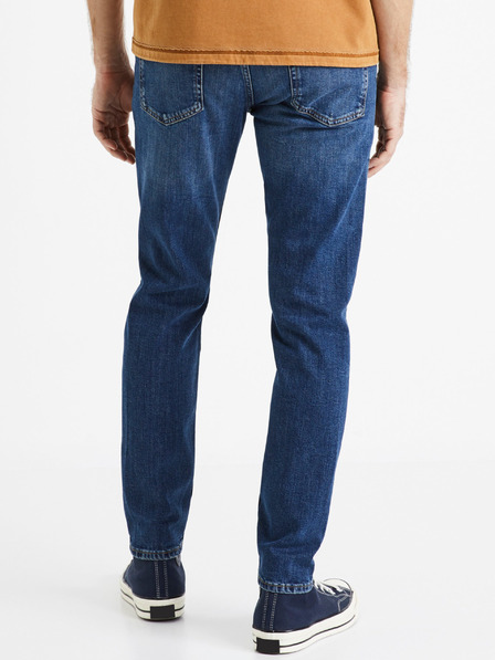 Celio Modré pánské slim fit džíny Celio Dostroy2