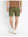 Celio Khaki pánské kraťasy Celio Fostopbm