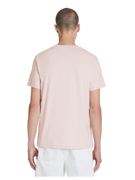 Celio Růžové pánské tričko Celio Jevibe