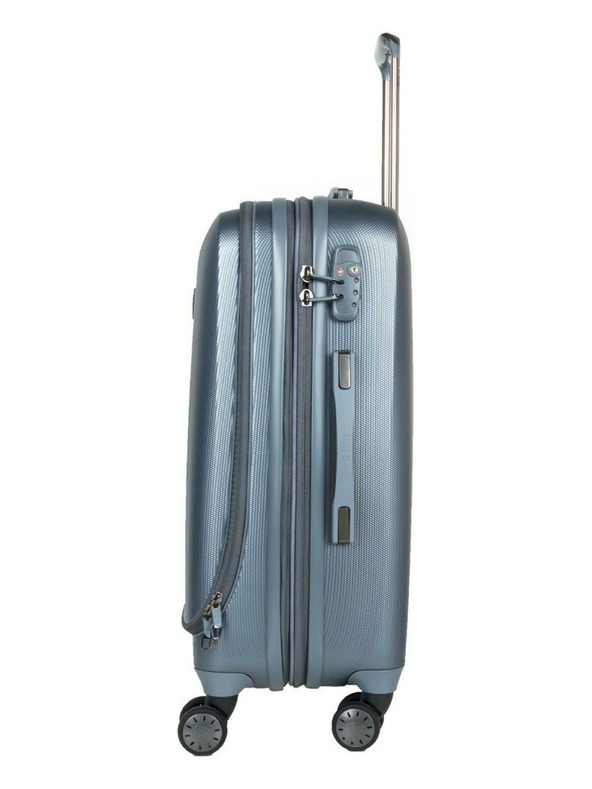 Heys Cestovní kufr Heys Portal Smart M Slate Blue