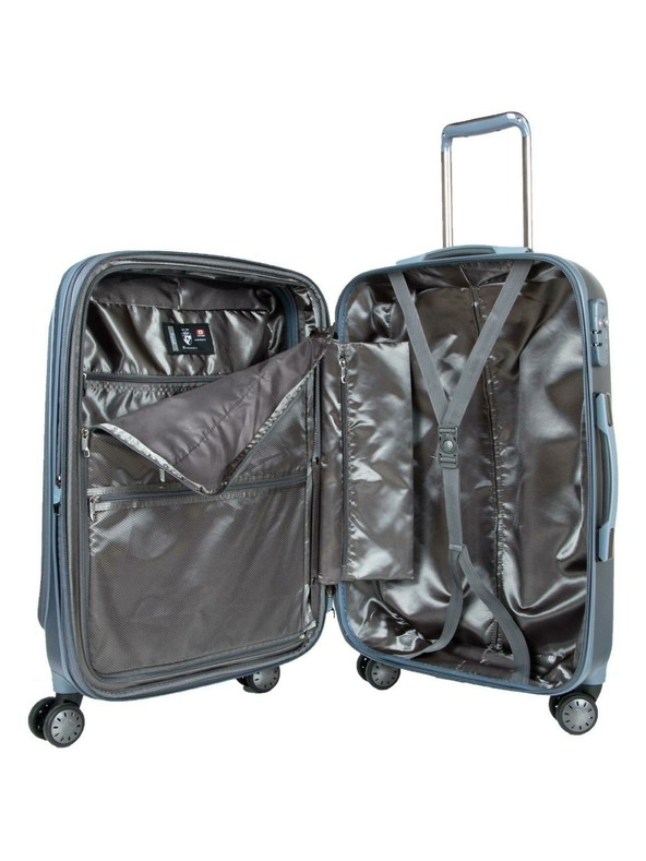 Heys Cestovní kufr Heys Portal Smart M Slate Blue