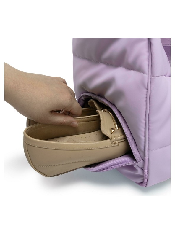 Heys Kabelka Heys Puffer Duffel Lavender