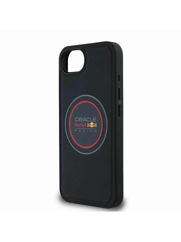 Oracle Red Bull Racing Red Bull PU Leather Red Ring MagSafe Zadní Kryt pro iPhone 16e Navy
