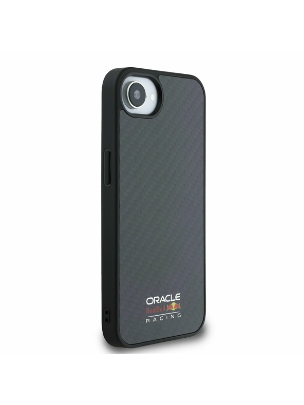 Oracle Red Bull Racing Red Bull Carbon Shiny Logo MagSafe Zadní Kryt pro iPhone 16e Black