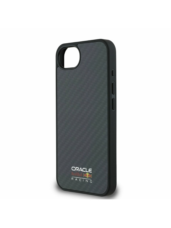 Oracle Red Bull Racing Red Bull Carbon Shiny Logo MagSafe Zadní Kryt pro iPhone 16e Black