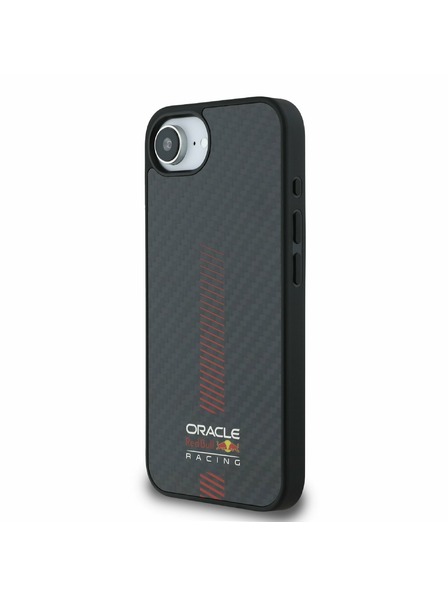 Oracle Red Bull Racing Red Bull Carbon Powerbar MagSafe Zadní Kryt pro iPhone 16e Black