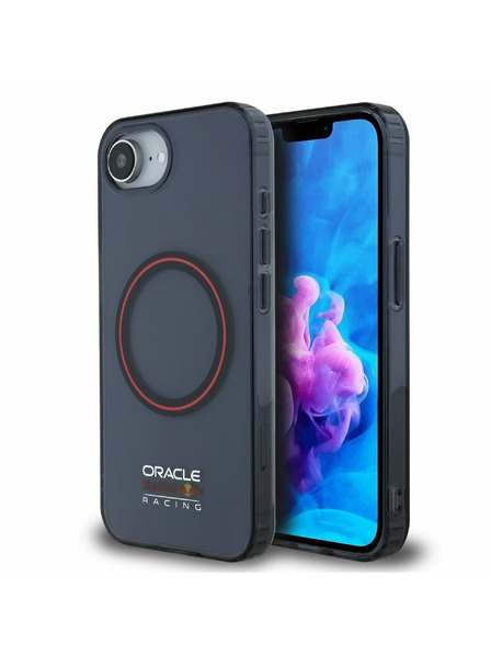 Oracle Red Bull Racing Red Bull PC/TPU Red Ring MagSafe Zadní Kryt pro iPhone 16e Navy