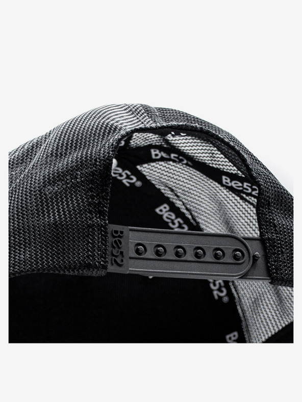 Be52 Be52 Tiger splash kšiltovka premium černá/sand