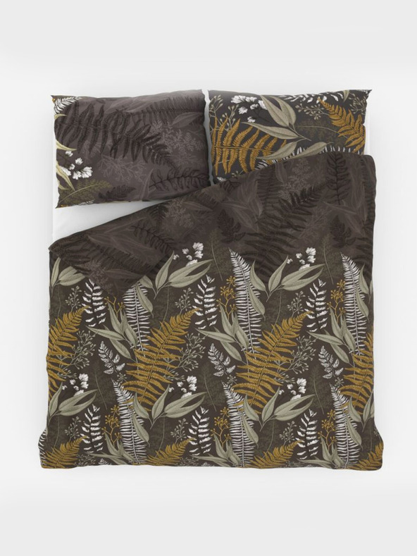 Kvalitex Saténové francouzské prodloužené povlečení LUXURY COLLECTION 1+2, 240x220, 70x90cm KAPRADÍ