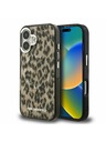 Karl Lagerfeld Karl Lagerfeld IML Leopard MagSafe Zadní Kryt pro iPhone 16 Brown