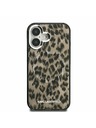 Karl Lagerfeld Karl Lagerfeld IML Leopard MagSafe Zadní Kryt pro iPhone 16 Brown