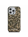 Karl Lagerfeld Karl Lagerfeld IML Leopard MagSafe Zadní Kryt pro iPhone 16 Pro Brown