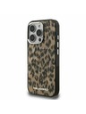 Karl Lagerfeld Karl Lagerfeld IML Leopard MagSafe Zadní Kryt pro iPhone 16 Pro Max Brown