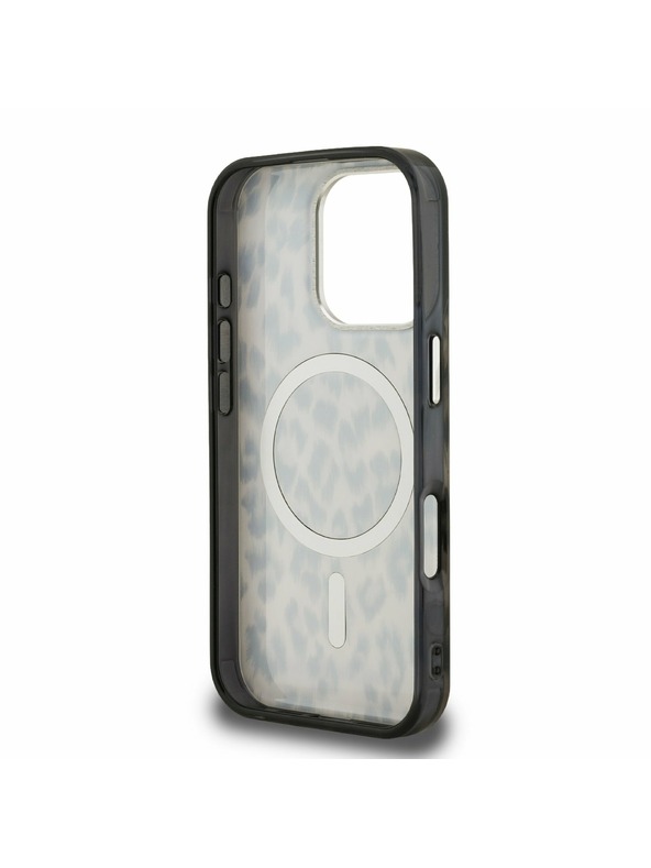 Karl Lagerfeld Karl Lagerfeld IML Leopard MagSafe Zadní Kryt pro iPhone 16 Pro Max Brown