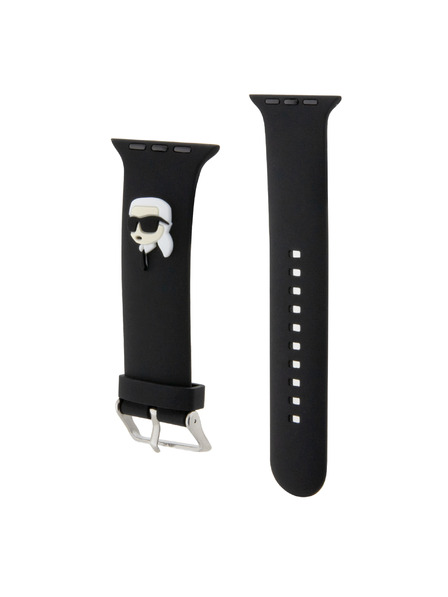 Karl Lagerfeld Karl Lagerfeld Karl Head NFT Řemínek pro Apple Watch 42/44/45/46/49 Black