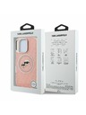 Karl Lagerfeld Karl Lagerfeld IML K&CH Heads Repeated Logo MagSafe Zadní Kryt pro iPhone 16 Pro Max Pink