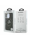 Karl Lagerfeld Karl Lagerfeld IML K&CH Heads Repeated Logo MagSafe Zadní Kryt pro iPhone 16 Pro Max Black