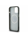 Karl Lagerfeld Karl Lagerfeld IML K&CH Heads Repeated Logo MagSafe Zadní Kryt pro iPhone 15 Black