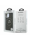 Karl Lagerfeld Karl Lagerfeld IML K&CH Heads Repeated Logo MagSafe Zadní Kryt pro iPhone 15 Black