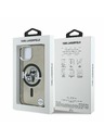 Karl Lagerfeld Karl Lagerfeld IML Glitter Karl and Choupette Sketch MagSafe Zadní Kryt pro iPhone 15 Black