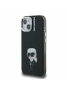 Karl Lagerfeld Karl Lagerfeld IML Aquarelle Karl Zadní Kryt pro iPhone 15 Black
