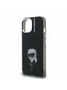 Karl Lagerfeld Karl Lagerfeld IML Aquarelle Karl Zadní Kryt pro iPhone 15 Black
