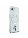 Karl Lagerfeld Karl Lagerfeld IML Karl and Choupette MagSafe Zadní Kryt pro iPhone 16e Transparent