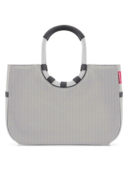 Reisenthel Brašna Reisenthel Loopshopper L Herringbone Grey