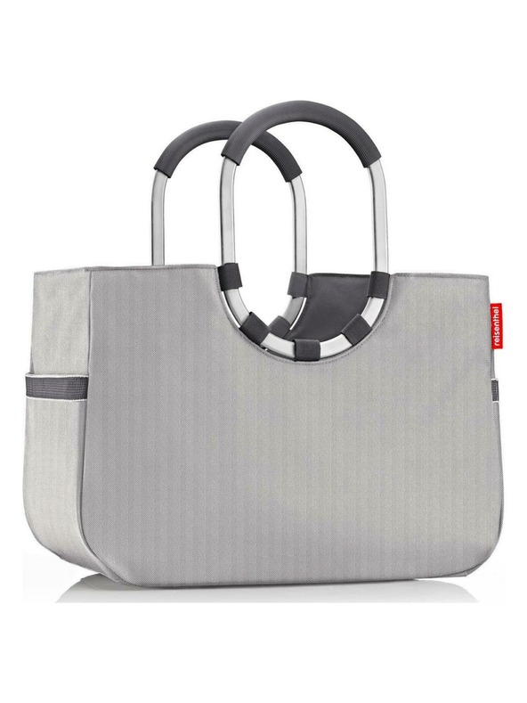 Reisenthel Brašna Reisenthel Loopshopper L Herringbone Grey