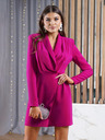 Edoti Elegantní dámské mini šaty BLAISE - fuschia