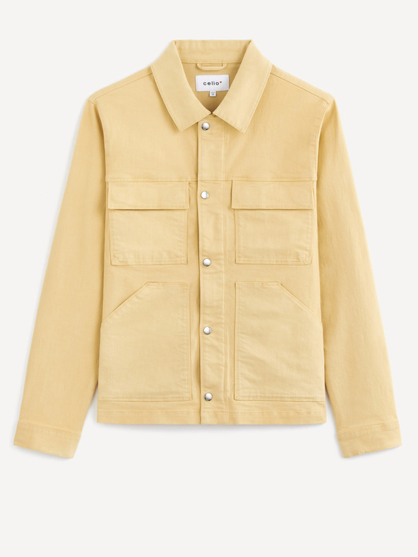 Celio Béžová bunda Celio Tumultcot