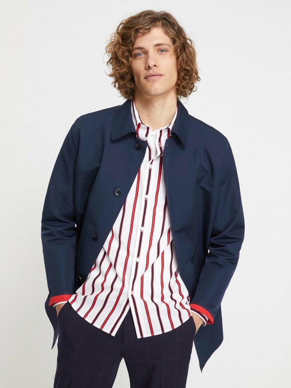 Celio Tmavě modrý pánský kabát Celio Nulaser