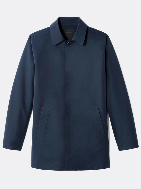 Celio Tmavě modrý pánský kabát Celio Nulaser