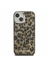 Karl Lagerfeld Karl Lagerfeld IML Leopard MagSafe Zadní Kryt pro iPhone 15 Brown