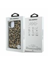 Karl Lagerfeld Karl Lagerfeld IML Leopard MagSafe Zadní Kryt pro iPhone 15 Brown