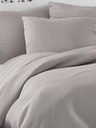 Kvalitex Saténové francouzské povlečení LUXURY COLLECTION 1+2, 200x200, 70x90cm světle šedé
