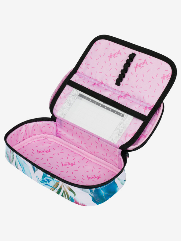 BAAGL  BAAGL 3 SET Skate Leafs: batoh, penál, sáček BAAGL