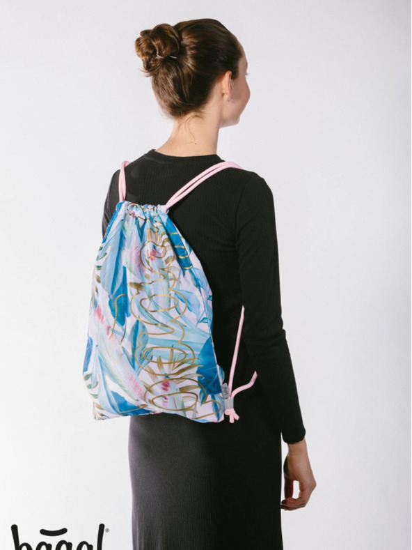 BAAGL  BAAGL 3 SET Skate Leafs: batoh, penál, sáček BAAGL