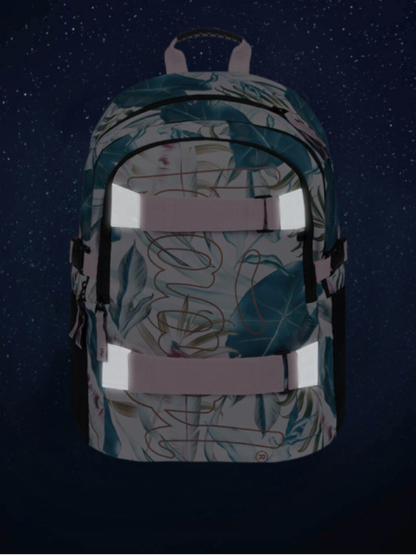 BAAGL  BAAGL 3 SET Skate Leafs: batoh, penál, sáček BAAGL