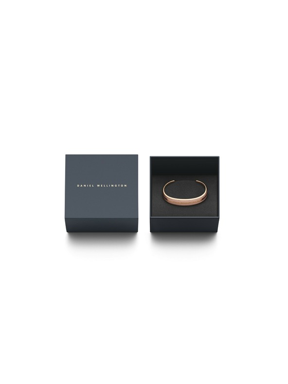Daniel Wellington Dámský pevný ocelový náramek Daniel Wellington Emalie DW00400010